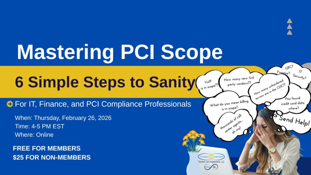Feb PCI DSS Scope
